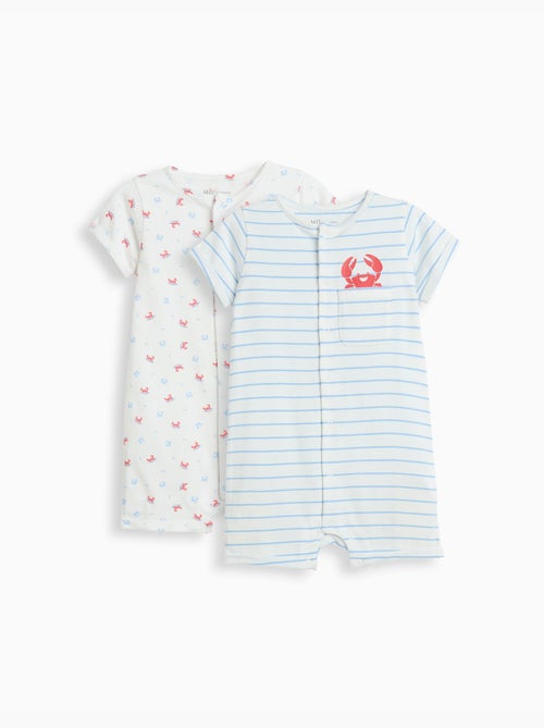 Lot de 2 grenouillères, MO Fashion - Kiabi