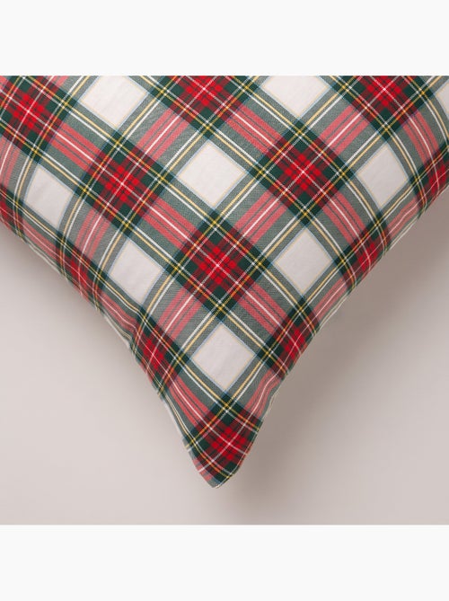 Lot de 2 housses de coussin de noël en coton, fil doré en relief, carreaux tartan - gamusi - Kiabi Lot de 2 housses de coussin de noël en coton, fil doré en relief, carreaux tartan - gamusi - Kiabi