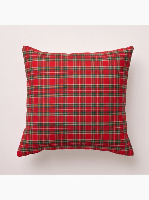 Lot de 2 housses de coussin de noël en coton, fil doré en relief, carreaux tartan - gamusi - Kiabi Lot de 2 housses de coussin de noël en coton, fil doré en relief, carreaux tartan - gamusi - Kiabi
