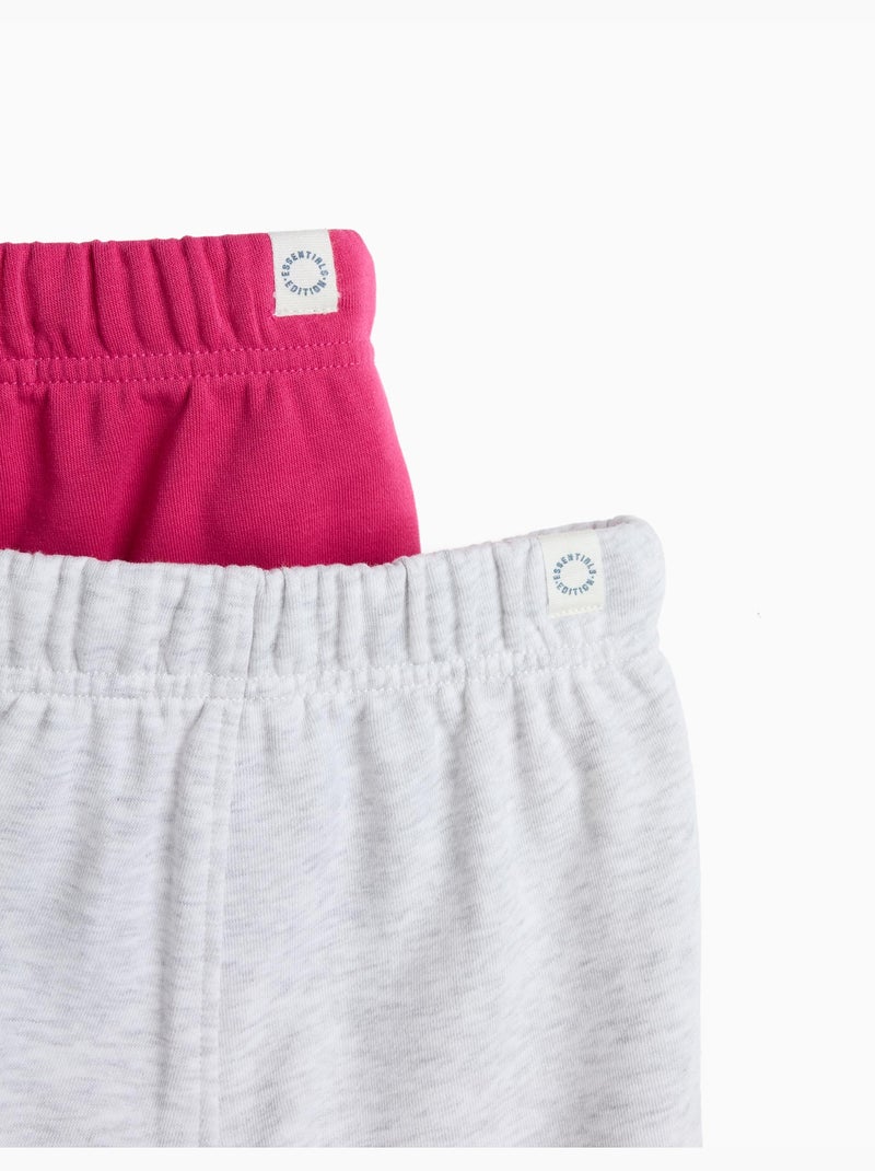 Lot de 2 joggings molleton, MO Fashion Gris - Kiabi