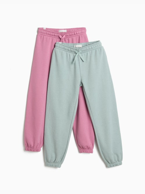 Lot de 2 joggings molleton, MO Fashion - Kiabi