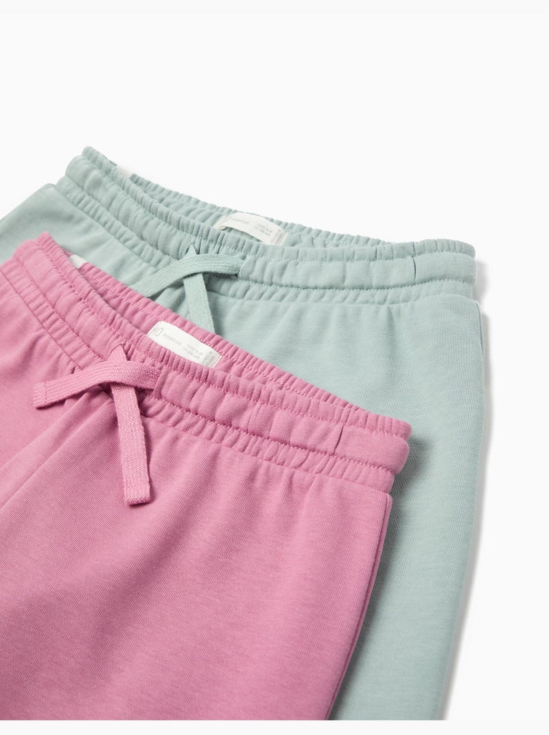 Lot de 2 joggings molleton, MO Fashion Gris - Kiabi