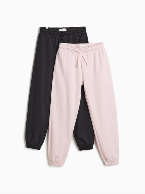 Lot de 2 joggings molleton, MO Fashion - Kiabi Lot de 2 joggings molleton, MO Fashion - Kiabi