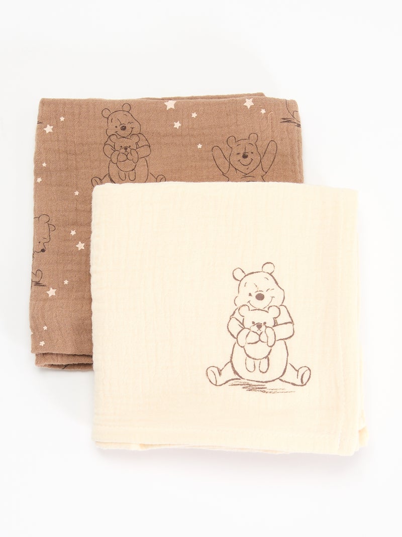 Lot de 2 langes 'Disney' Beige - Kiabi