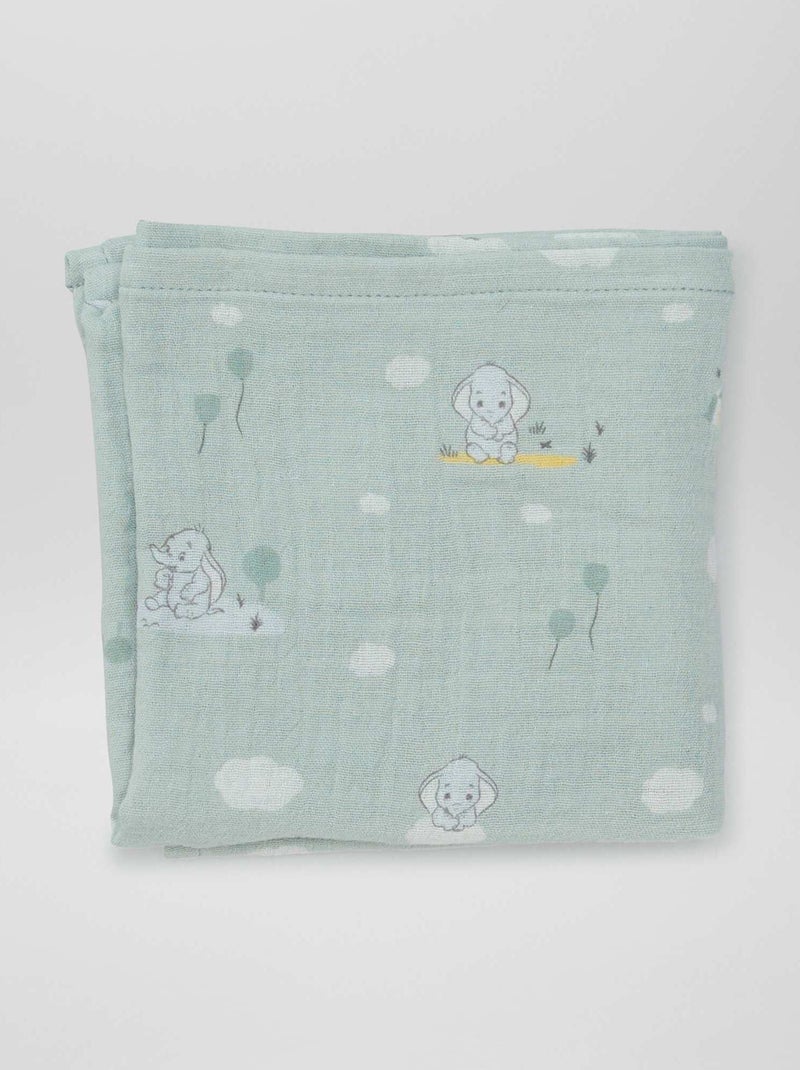 Lot de 2 langes 'Dumbo' 'Disney' Vert / Dumbo - Kiabi