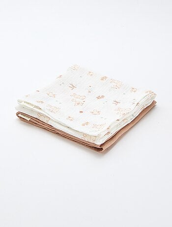 Lot de 2 langes 'Petit Béguin'