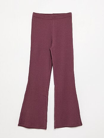 Lot de 2 leggings - 1 uni + 1 imprimé