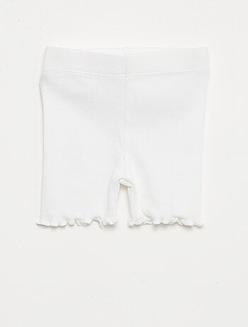 Lot de 2 leggings côtelés