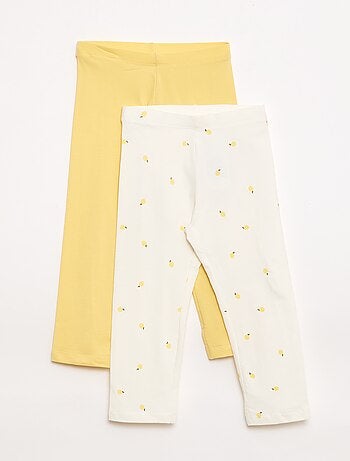 Lot de 2 leggings court