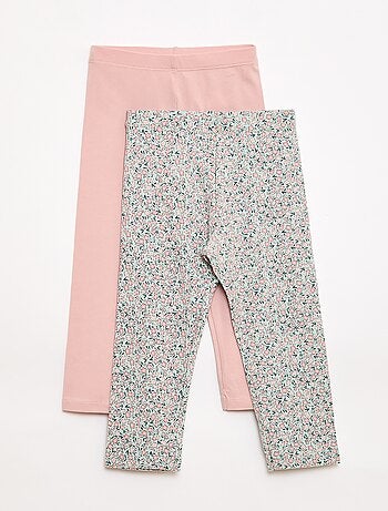 Lot de 2 leggings court