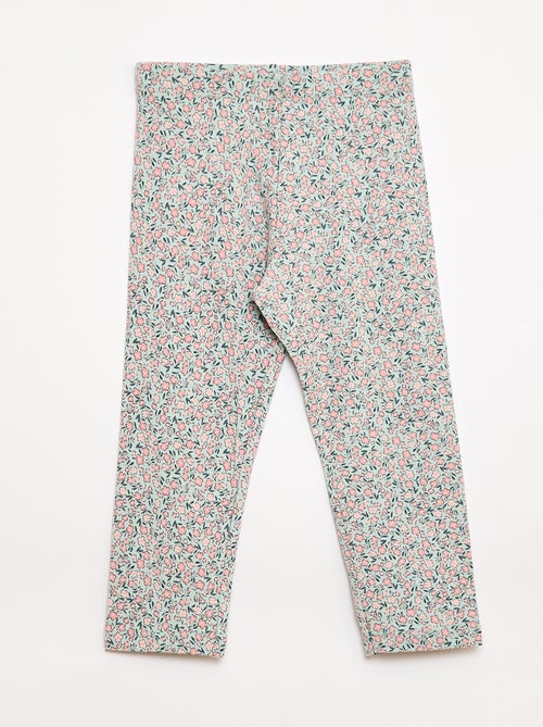 Lot de 2 leggings court - Kiabi