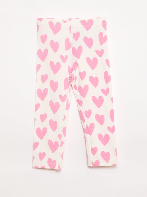Lot de 2 leggings court - Kiabi