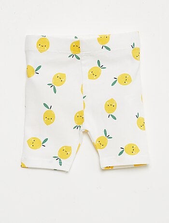 Lot de 2 leggings courts