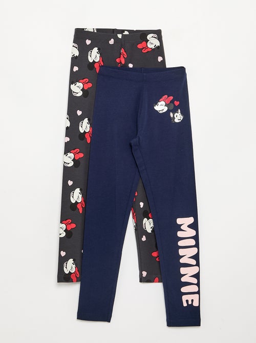 Lot de 2 leggings 'Disney' en jersey - Kiabi