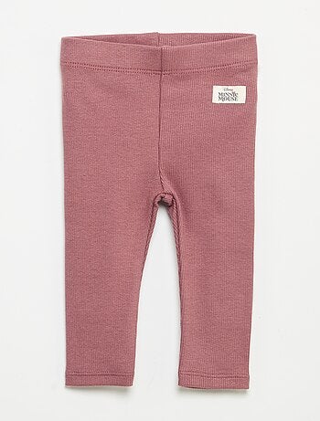 Lot de 2 leggings 'Disney' en maille côtelée