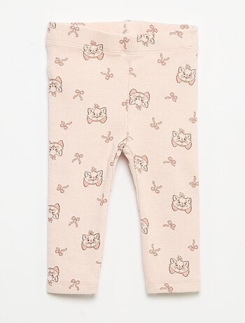 Lot de 2 leggings 'Disney' en maille côtelée