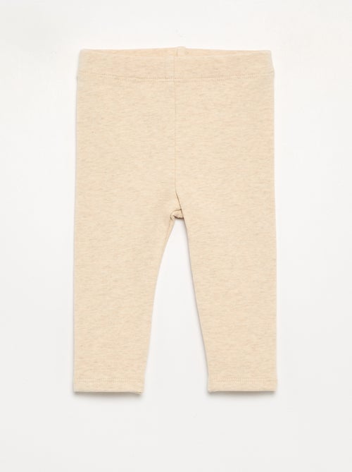 Lot de 2 leggings en molleton - Kiabi