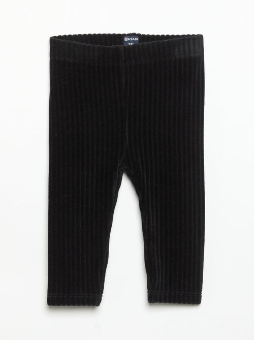 Lot de 2 leggings en velours côtelé - Kiabi