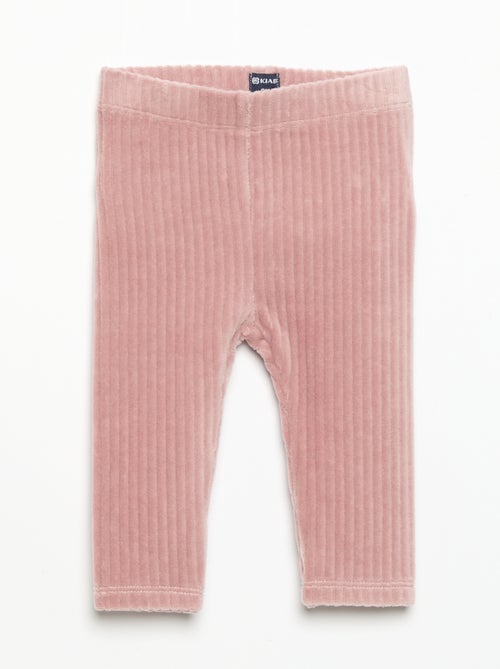 Lot de 2 leggings en velours côtelé - Kiabi Lot de 2 leggings en velours côtelé - Kiabi