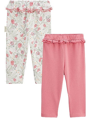 Lot de 2 leggings enfant anaelle