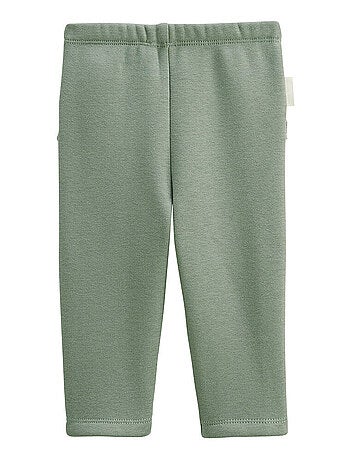 Lot de 2 leggings enfant en molleton ultra chaud lison