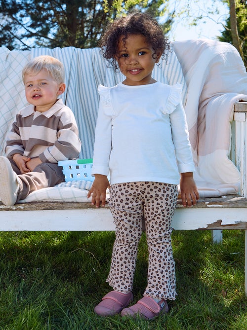 Lot de 2 leggings flare - Kiabi Lot de 2 leggings flare - Kiabi