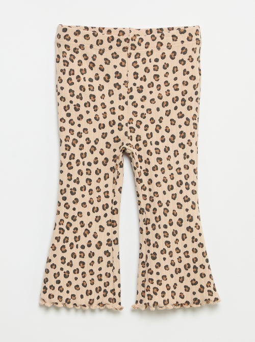 Lot de 2 leggings flare - Kiabi Lot de 2 leggings flare - Kiabi
