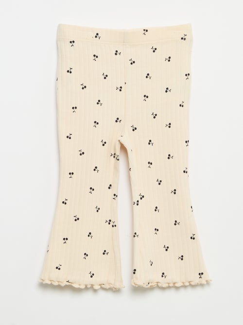 Lot de 2 leggings flare - Kiabi