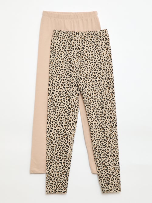 Lot de 2 Leggings longs - Kiabi