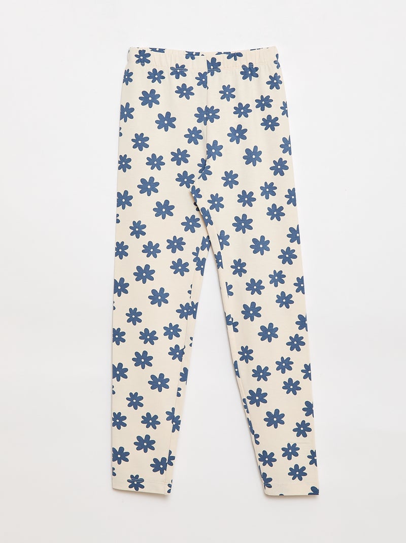 Lot de 2 Leggings longs Beige - Kiabi