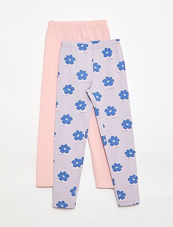 Lot de 2 Leggings longs