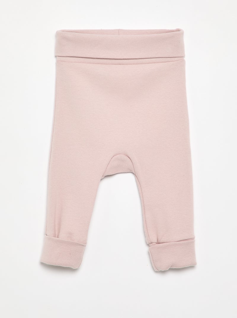 Lot de 2 leggings Rose - Kiabi