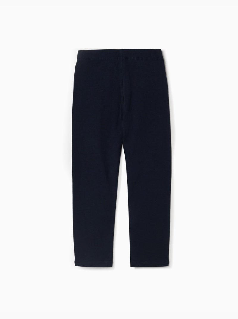 Lot de 2 leggings unis et imprimés Vert clair - Kiabi