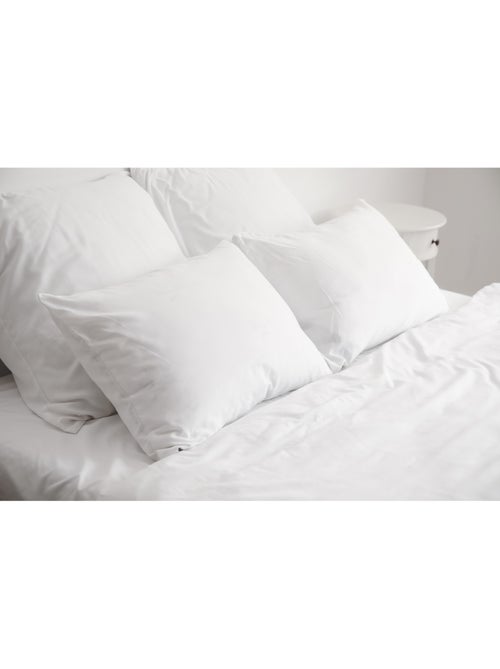 Lot de 2 oreillers polyester promo linge - Kiabi Lot de 2 oreillers polyester promo linge - Kiabi