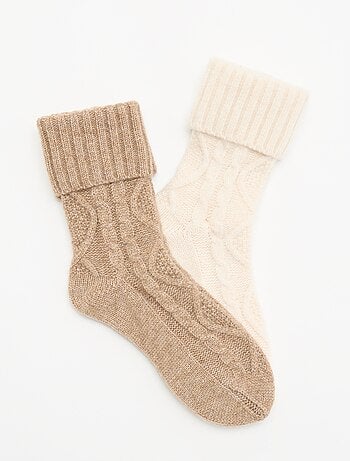 Lot de 2 paires de chaussettes