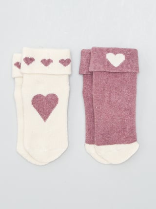 Lot de 2 paires de chaussettes