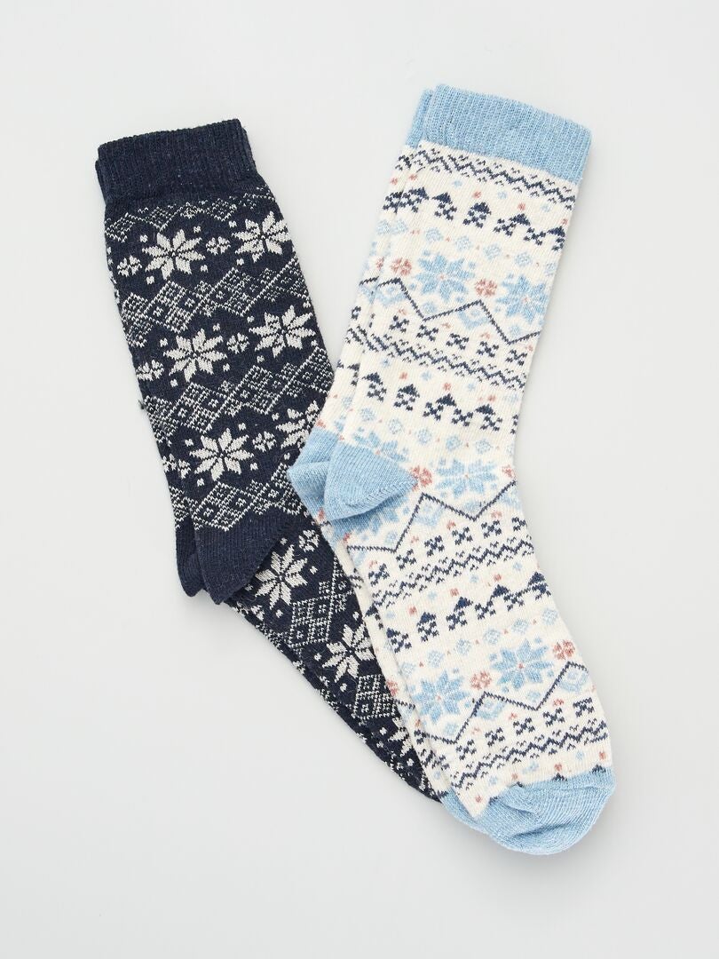 2 Paires De Chaussettes En Cachemire Beige Clair - Taille Unique, Chaudes Et Douces, Parfaites Pour L'hiver !