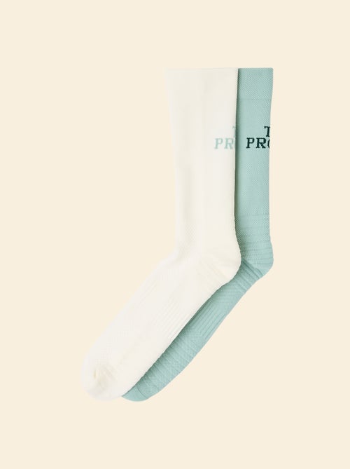 Lot de 2 paires de chaussettes (ekstract) compressives animées - Kiabi