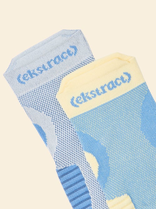 Lot de 2 paires de chaussettes (ekstract) compressives - Kiabi