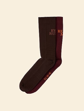 Ekstract - Lot de 2 paires de chaussettes hautes