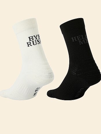 Ekstract - Lot de 2 paires de chaussettes hautes