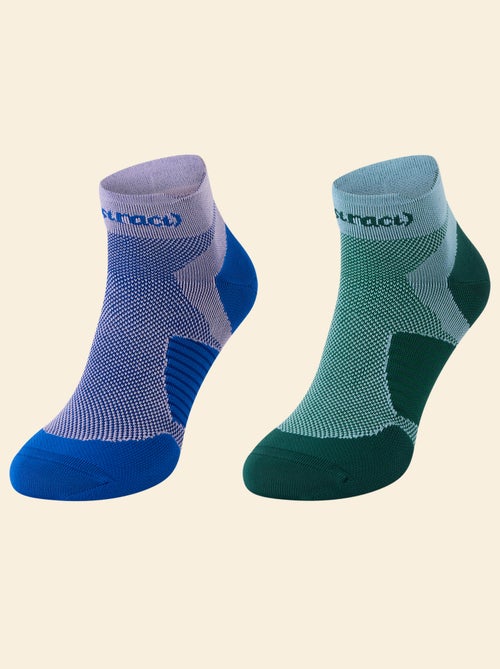 Lot de 2 paires de chaussettes hautes - (ekstract) - Kiabi Lot de 2 paires de chaussettes hautes - (ekstract) - Kiabi