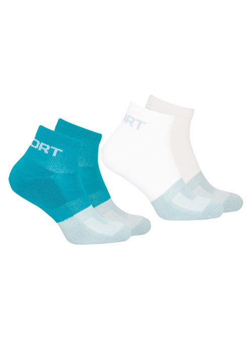 Lot de 2 paires de chaussettes homme quarter fresh athena - Kiabi Lot de 2 paires de chaussettes homme quarter fresh athena - Kiabi