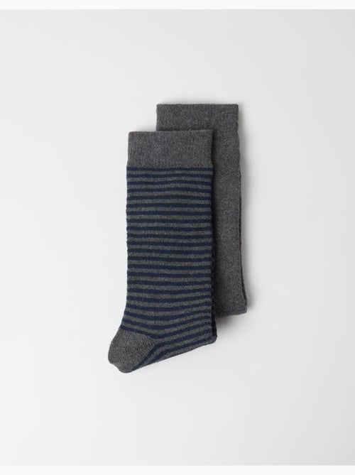 Lot de 2 paires de chaussettes, mo fashion - Kiabi