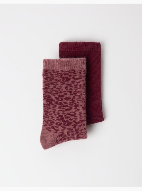 Lot de 2 paires de chaussettes, mo fashion - Kiabi