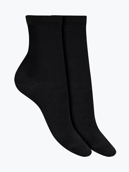 Lot de 2 paires de chaussettes polaire 'Dim' - Kiabi