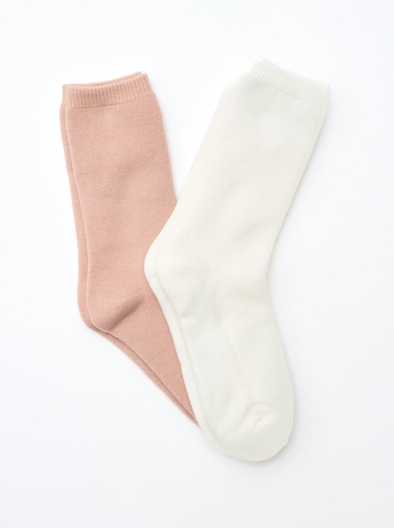 Lot De Chaussettes Et Manchettes Rayées Colorées – 4 Paires, Coton élastique, Look Vintage