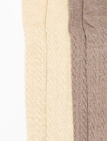 Lot de 2 paires de collants