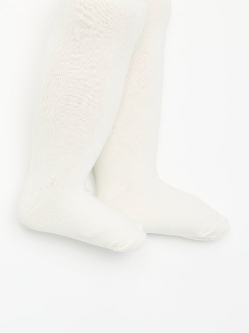 Lot de 2 paires de collants - Kiabi
