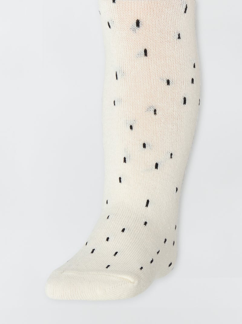 Lot de 2 paires de collants chauds Noior - Kiabi